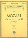 concerto B flat major no.18 KV456 for piano and orchestra for 2 pianos