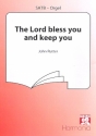 The Lord bless you and keep you for mixed chorus and organ score (en/nl)