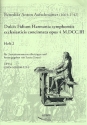 Dulcis fidium harmonia symphomiis ecclesiaticis concinnata op.4 Band 2 fr Tasteninstrument