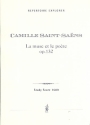 La muse et le pote op.132 fr Violine, Violoncello und Orchester (Klavier) Studienpartitur