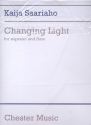 Changing Light for soprano and flute score and part,  archive copy