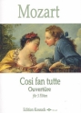 Ouvertre zu Cosi fan tutte fr 3 Flten Partitur und Stimmen