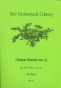 Organ Sonata no.6 for 3 recorders (SAB) score and parts