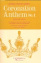 Coronation Anthem no.1 for mixed chorus and organ (piano) score