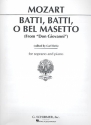 Batti batti o bel masetto for soprano and piano (it/en)