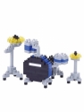 Nanoblock Drum Set blue