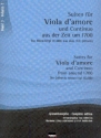 Suiten fr Viola d'amore und Continuo aus der Zeit um 1700 Band 3 Partitur