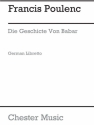 Die Geschichte von Babar, dem kleinen Elefanten  Libretto (dt)