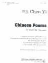 Chinese Poems for female chorus a cappella score