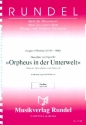 Ouvertre zu Orpheus in der Unterwelt fr Blasorchester Partitur