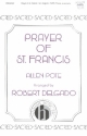 Prayer of St.Francis for mixed chorus a cappella (oiano for rehearsal only) score