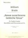 Newe auserlesene liebliche Tnze fr Zupforchester (Blockflte und Percussion ad lib) Percussion