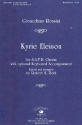 Kyrie Eleison for mixed chorus a cappella (keyboard ad lib) score