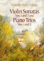 2 Violin Sonatas and 2 Piano Trios  score