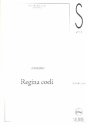 Regina coeli for soloist and mixed chorus a cappella score