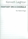 Fantasy on a Chorale op.80 for violin and organ archive copy