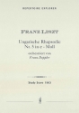 Ungarische Rhapsodie e-Moll Nr.5 fr Orchester Studienpartitur