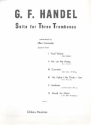 Suite of Six Pieces for 3 trombones score and parts