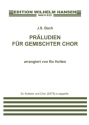 4 neue Motetten und ein kanonischer Spa fr Soli und gem Chor a cappella Partitur,  Archivkopie