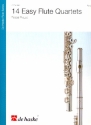 14 easy Flute Quartets for 4 flutes score and parts