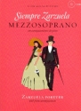 Siempre Zarzuela (+CD) para mezzosoprano con acompanamiento de piano
