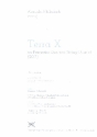 Terra X for percussion duo and string quartet