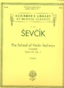 The School of Technics  op.1 parts 1-4 for violin