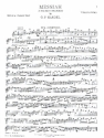 Messiah for soli, mixed chorus and orchestra violin 1