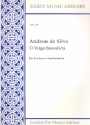 O virgo benedicta for 4 voices (instruments) 4 scores