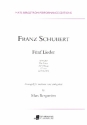 5 Lieder for medium voice and guitar score and guitar part (dt)