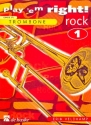 Play 'em right - Rock vol.1 for trombone