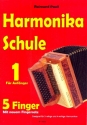 Harmonika-Schule Band 1 (+CD) 5 Finger mit neuem Fingersatz