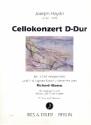 Konzert D-Dur fr Violoncello und Orchester fr Violoncello solo und 2 Violoncelli Partitur