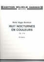 8 Nocturnes en couleurs op.214 for piano