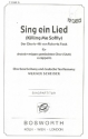 Sing ein Lied fr gem Chor (SAM) a cappella Partitur