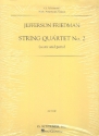 String Quartet no.2  score and parts