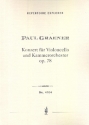 Konzert op.78 fr Violoncello und Kammerorchester Studienpartitur