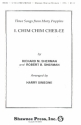 Chim chim cher-ee for female chorus and piano (rhythm group ad lib) score