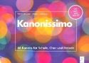 Kanonissimo (+PDF/MP3-CD) fr 1-x Stimmen (Instrumente ad lib) Partitur