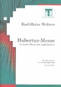 Hubertus-Messe fr Mnnerchor, 4 Hrner und Orgel Partitur