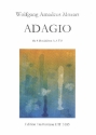 Adagio KV580a fr 4 Blockflten AATB Partitur und Stimmen