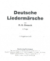 Deutsche Liedermrsche Band 2 Flgelhorn 1 MDW