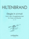 Elegie nach dem Guggisberg-Lied d-Moll op.118b fr Bratsche und Klavier