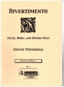 Divertimento - for flute, horn and doublebass 3 scores