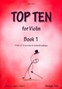 Top Ten vol.1 for violin