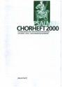 Chorheft 2000 - Psalmen fr gem Chor und Orgel Begleitheft