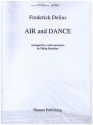 Air and Dance for violin and piano