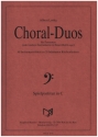 Choral-Duos fr 2 Posaunen (oder andere Instrumente in Tenor-Bass-Lage) Spielpartitur in C Basschlssel