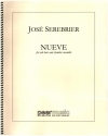 Nueve for contrabasse and chamber ensemble score