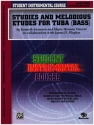 Studies and Melodious Etudes Level 3 for tuba (bass)